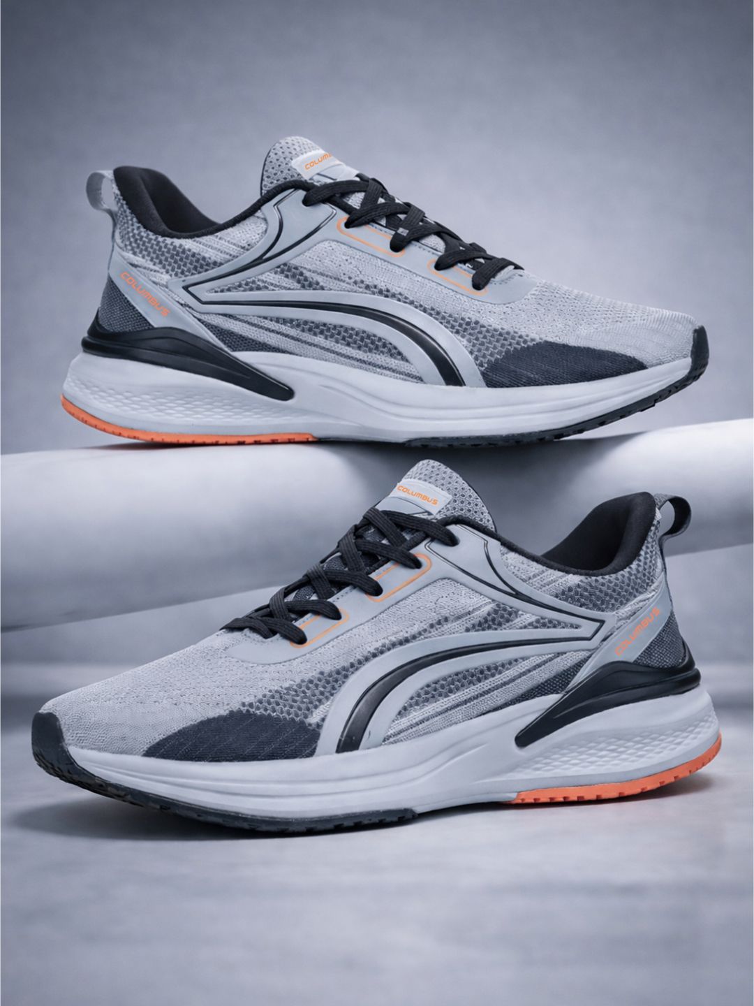 Columbus Men Mesh Running Non-Marking Shoes
