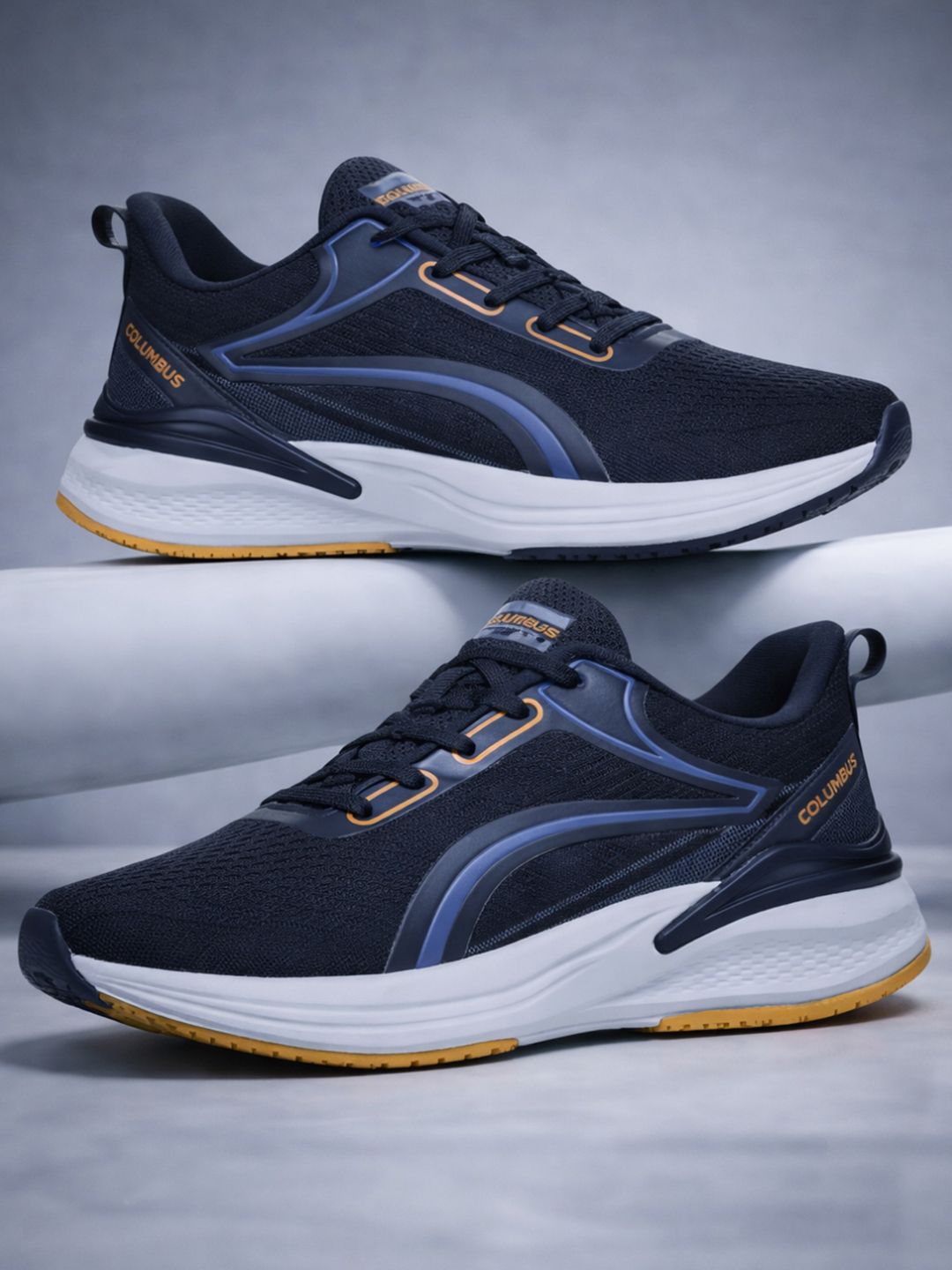 Columbus Men Mesh Running Non-Marking Shoes