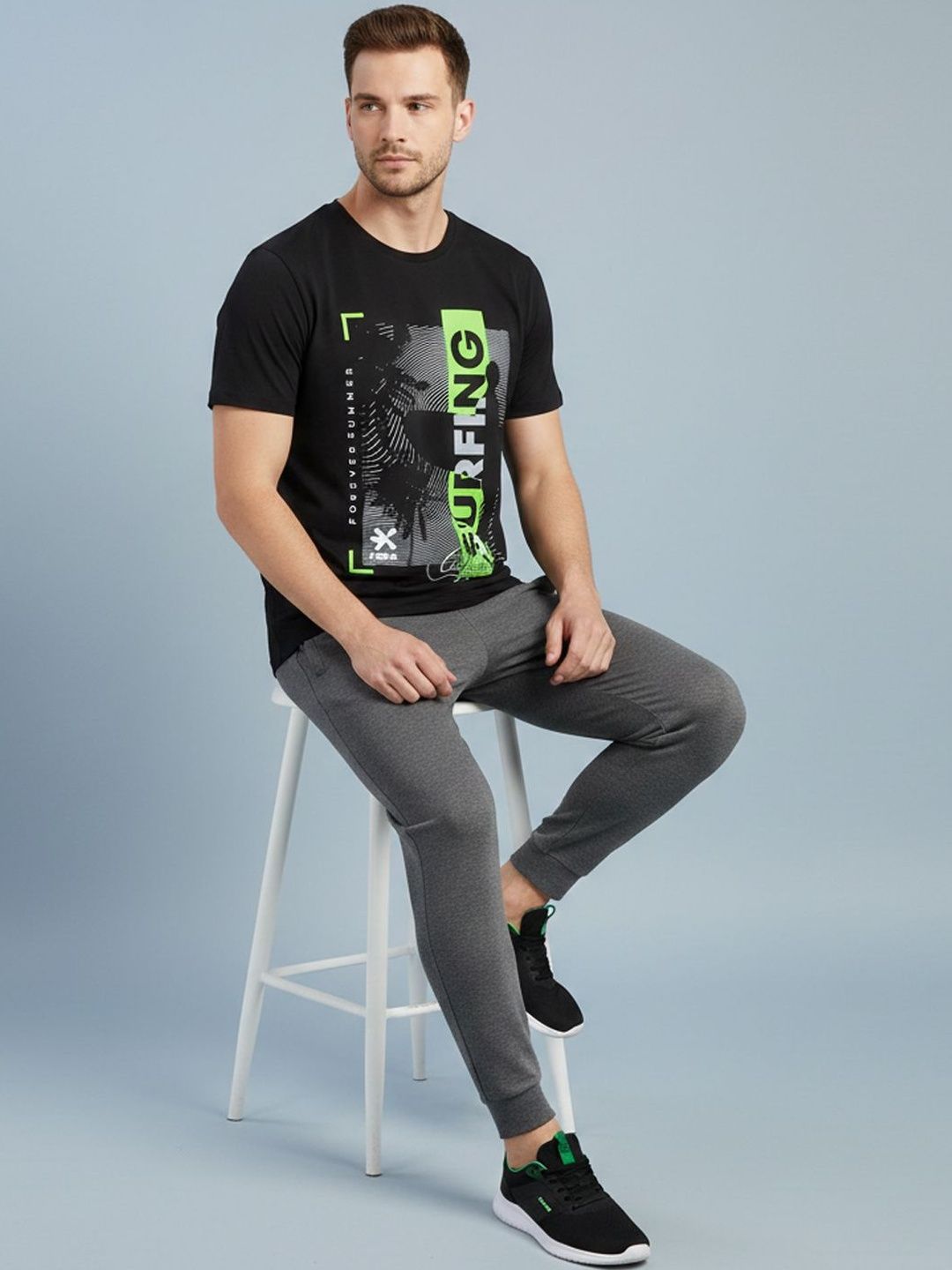 HRX by Hrithik Roshan Men Printed T-shirt