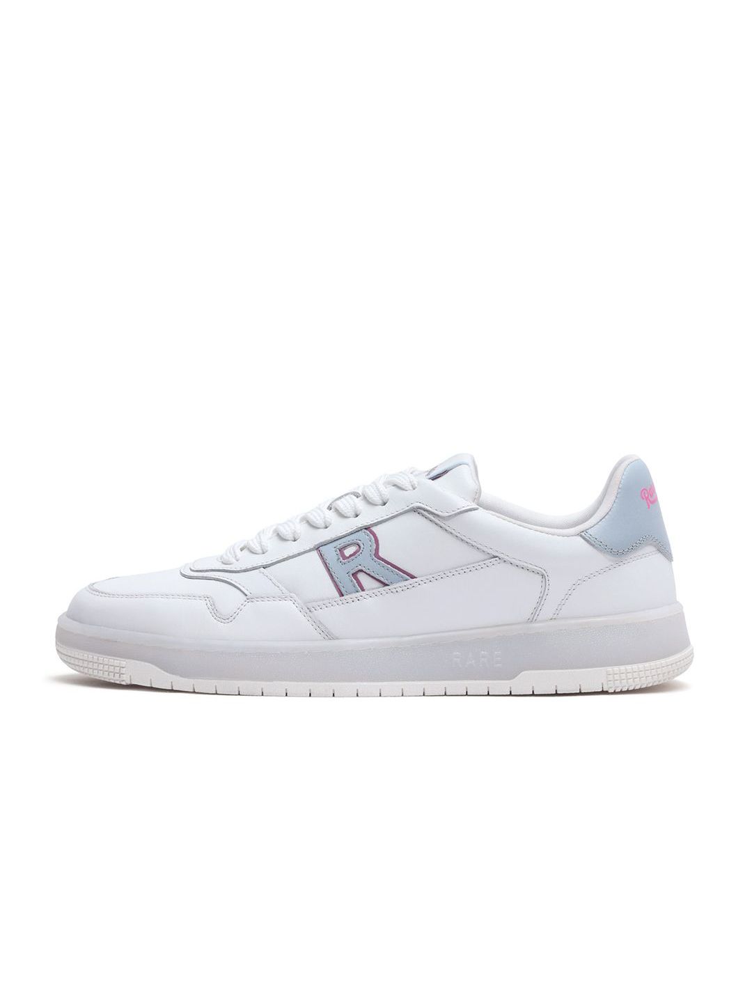 RARE RABBIT Men Leor Printed Leather Sneakers