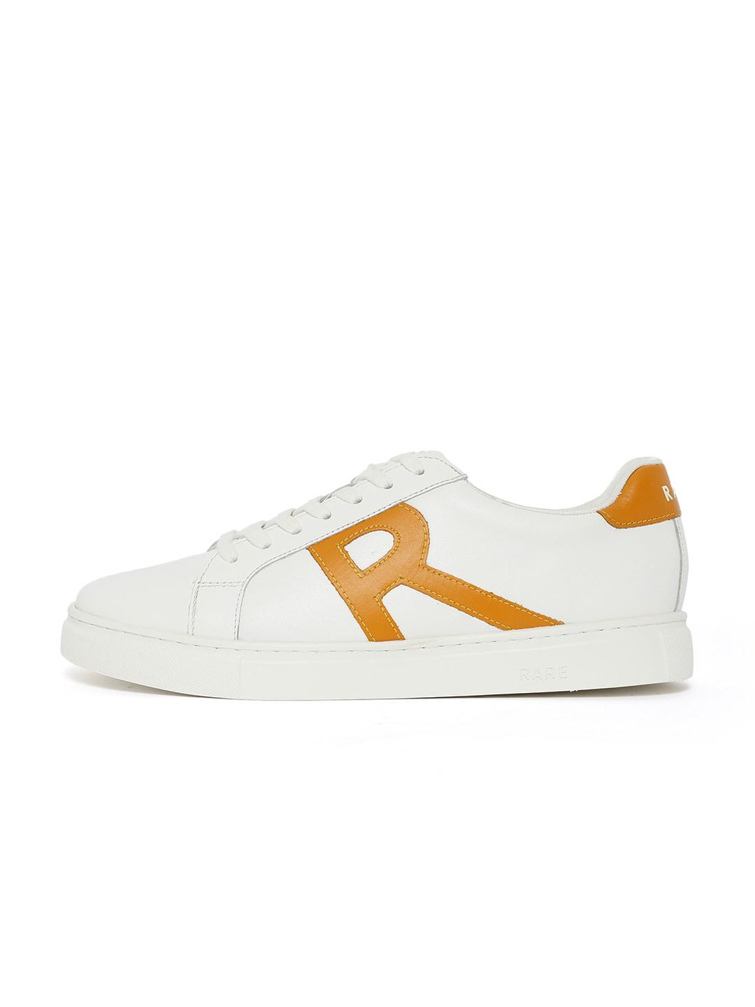 RARE RABBIT Men Nova Printed Leather Sneakers