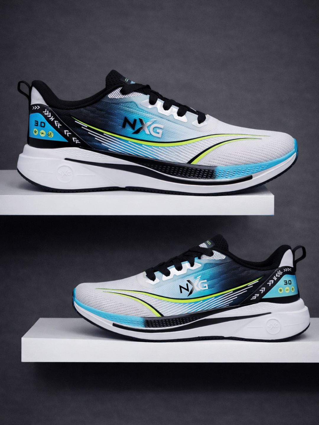 Columbus Men Mesh Running Non-Marking Shoes