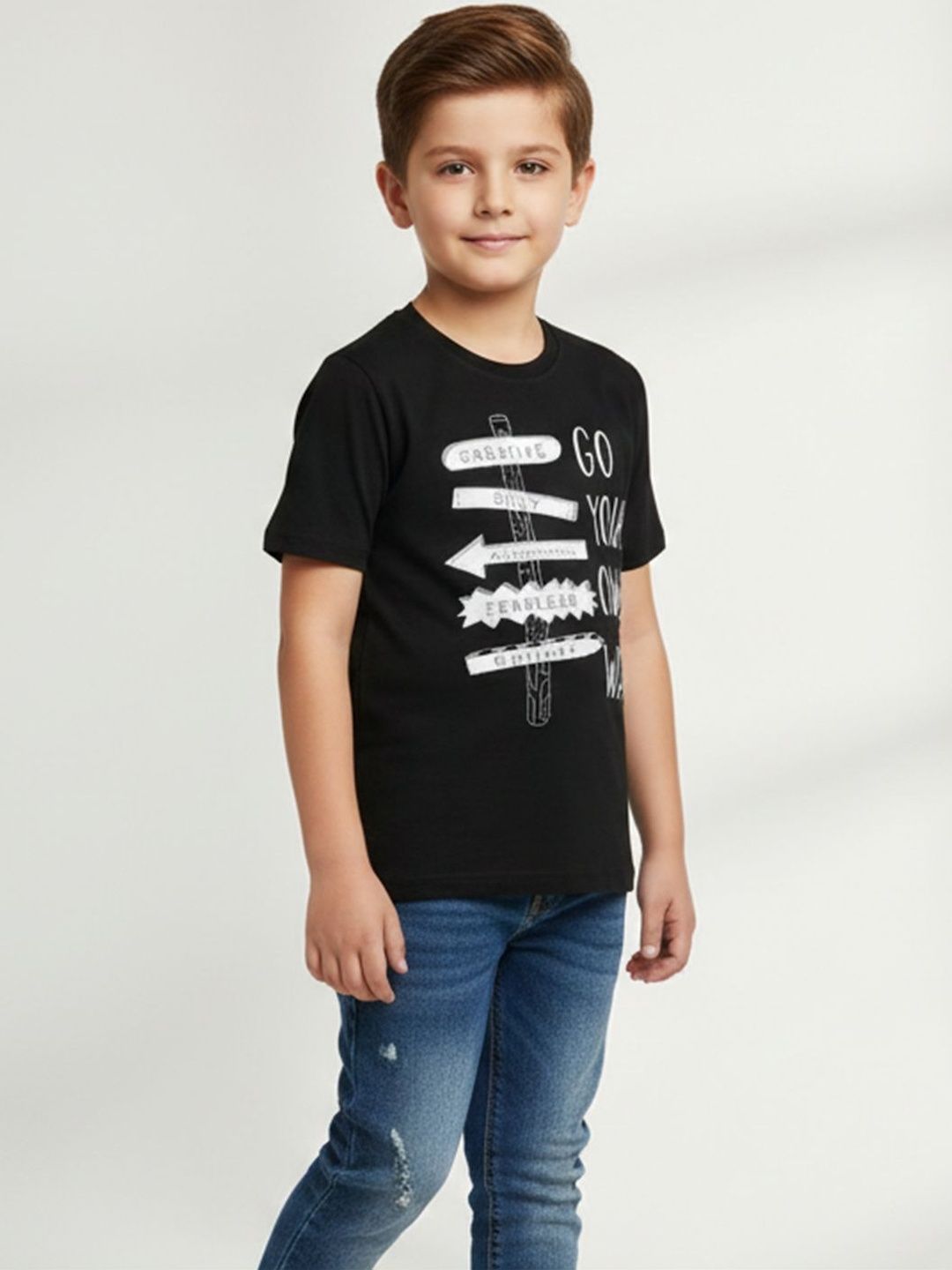 Buy YK X Wildwoods Boys Cotton Tshirts - Tshirts for Boys 40132931