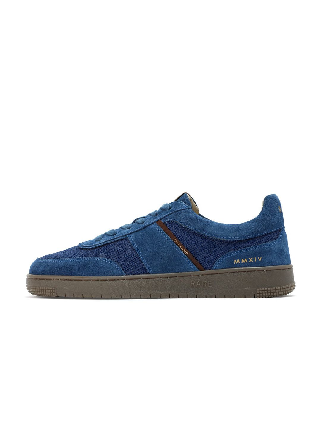 RARE RABBIT Men Rubio Textured Leather Sneakers