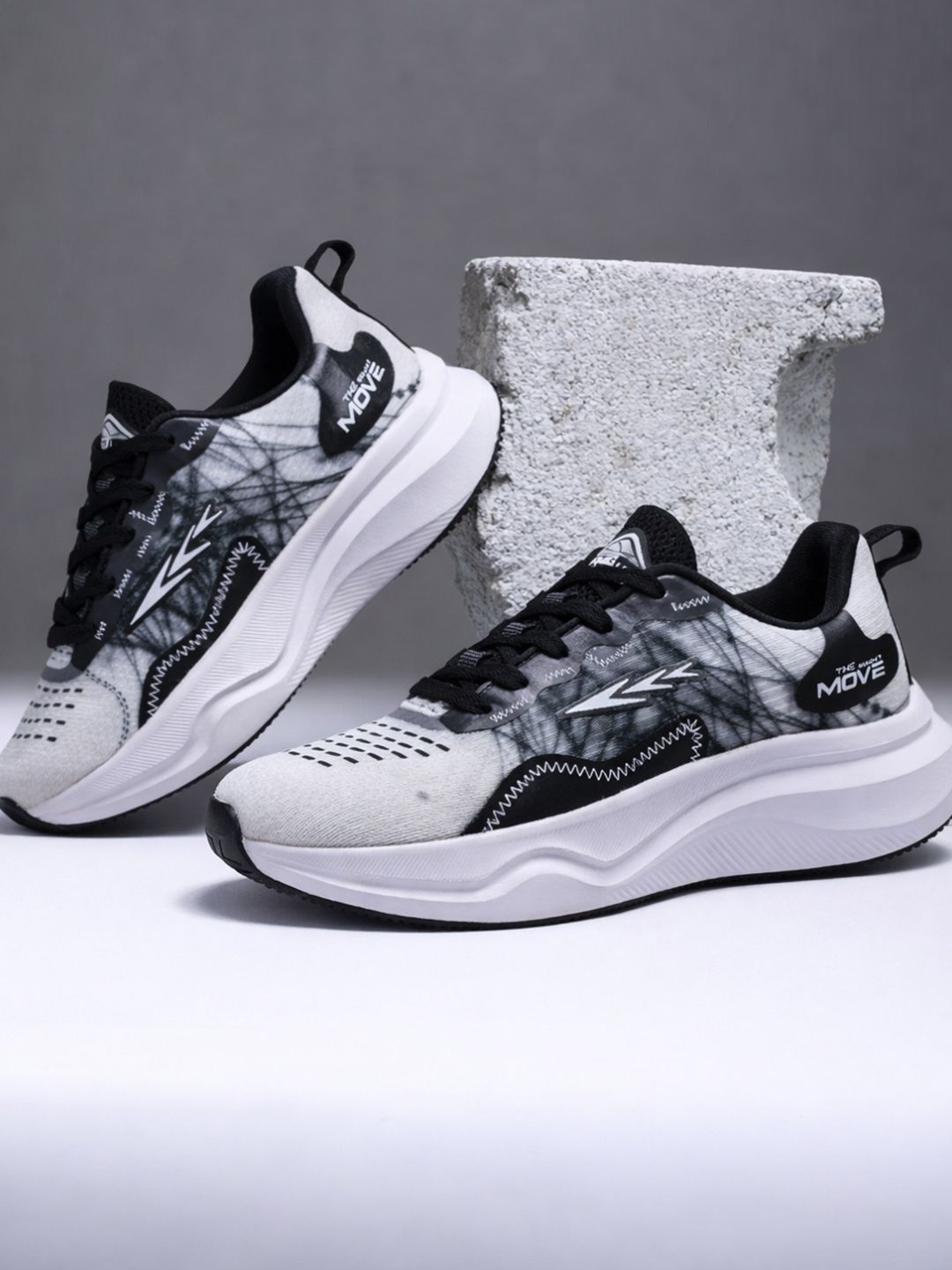 Columbus Men Mesh Running Non-Marking Shoes