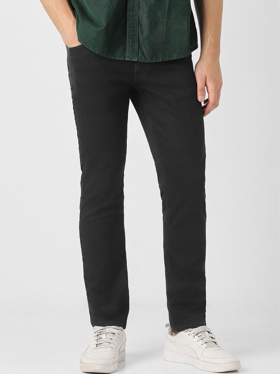 Peter England Casuals Men Regular Fit Mid-Rise Jeans