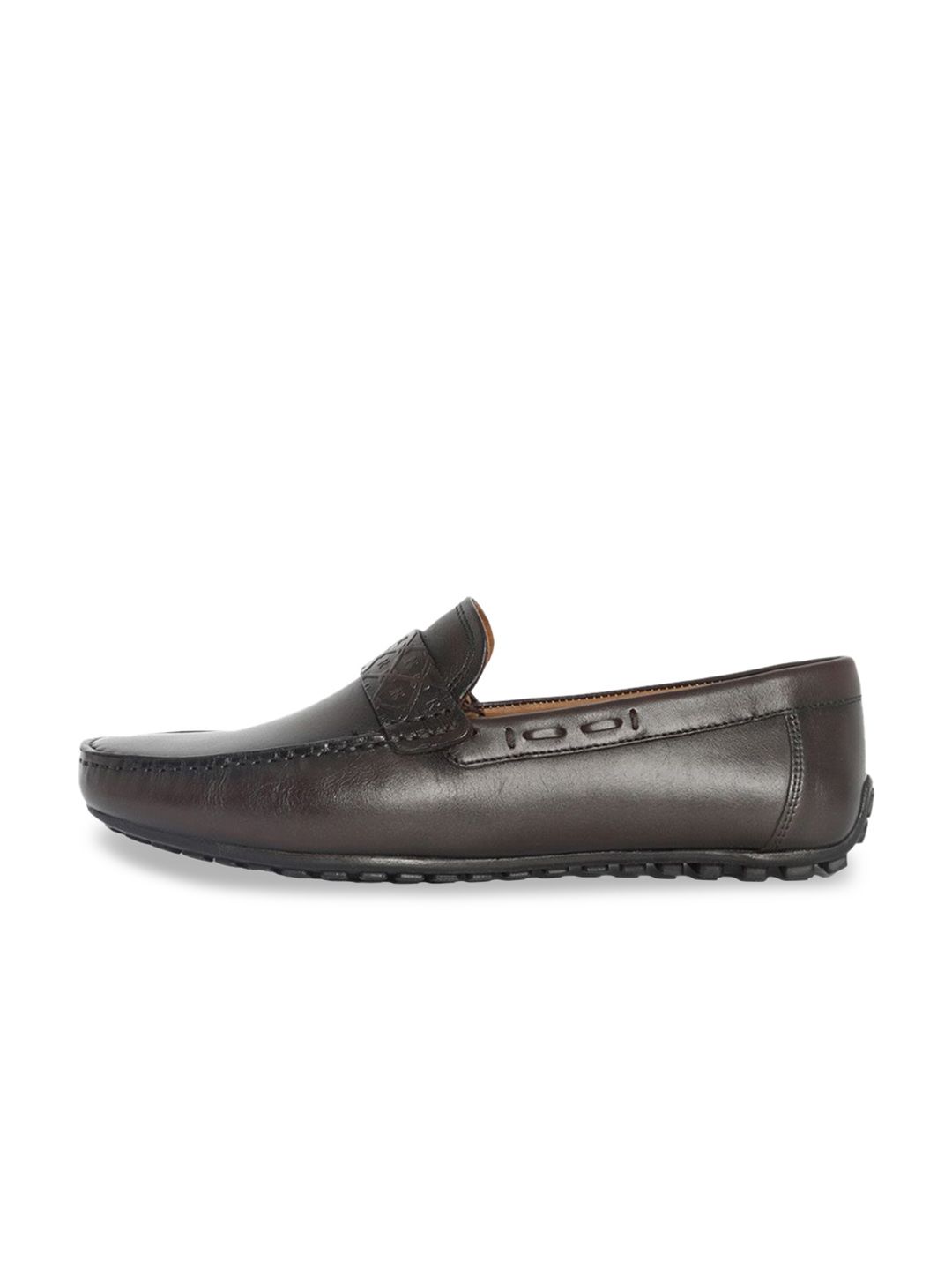 RARE RABBIT Men Bold Leather Formal Loafers