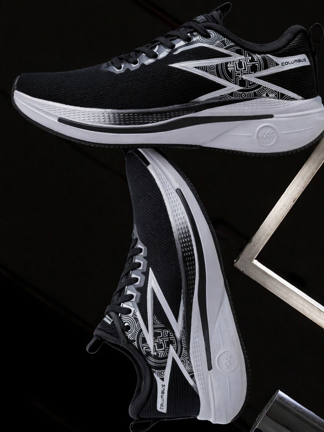 Columbus Men Mesh Running Non-Marking Shoes