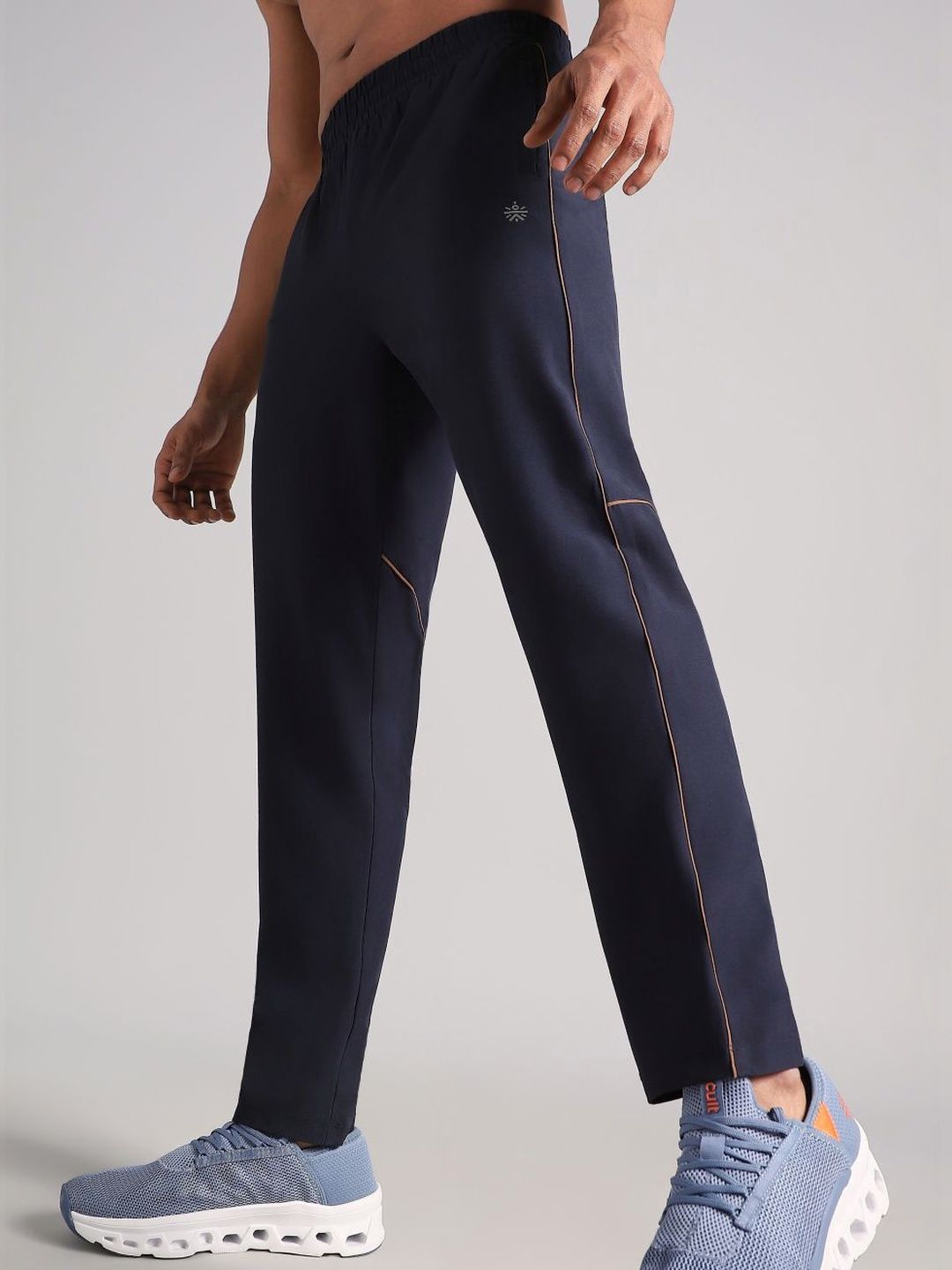 CULT Men Navy Speed Run Trackpants