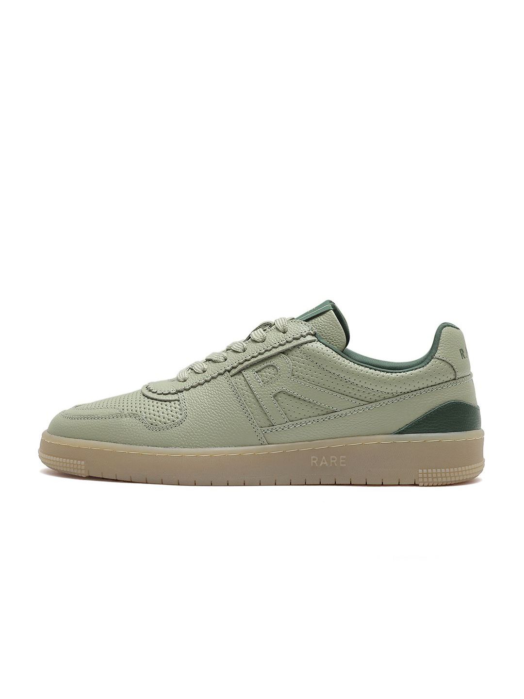 RARE RABBIT Men Perforations Leather Sneakers