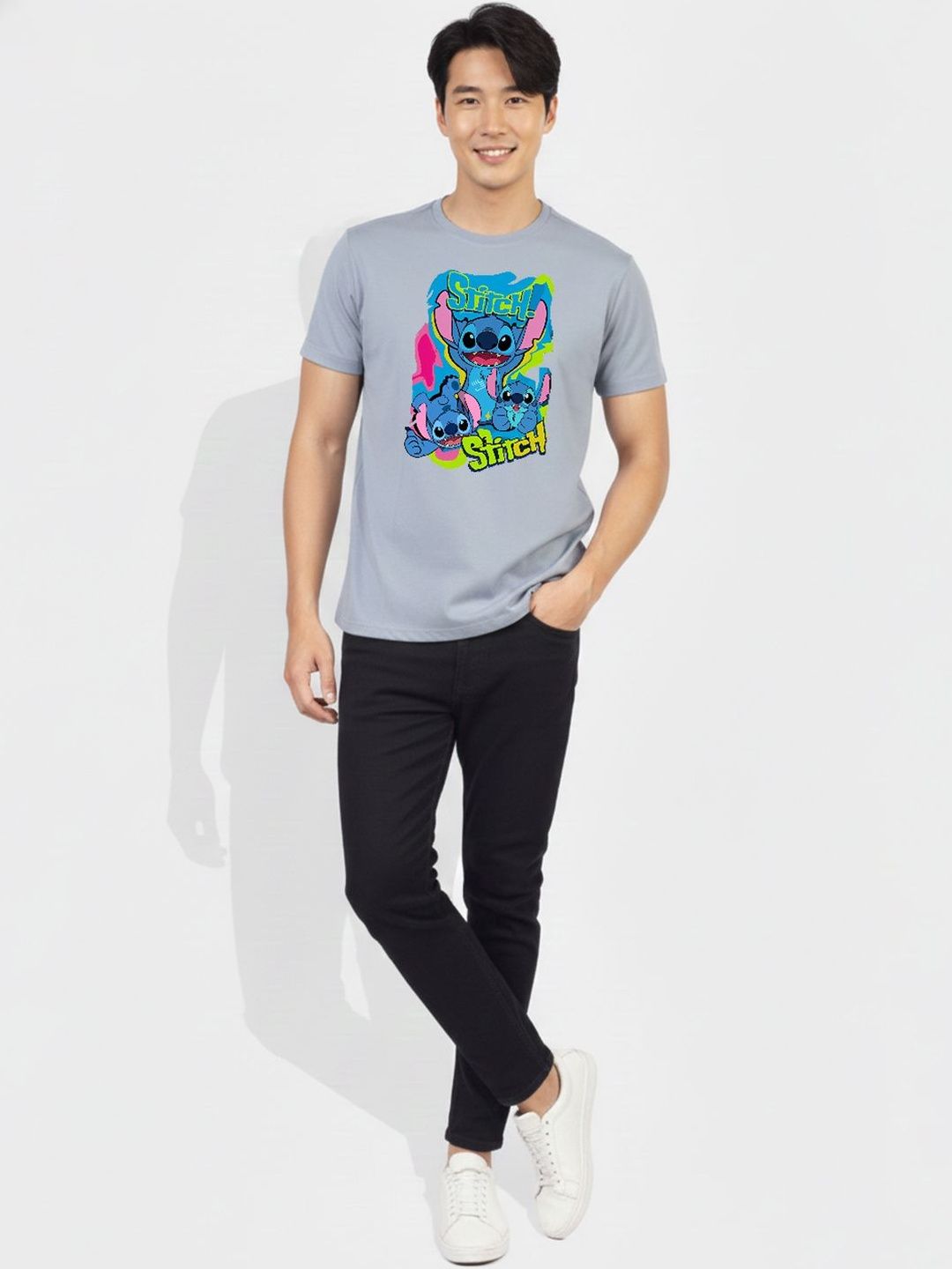 Greylongg Men Printed T-shirt