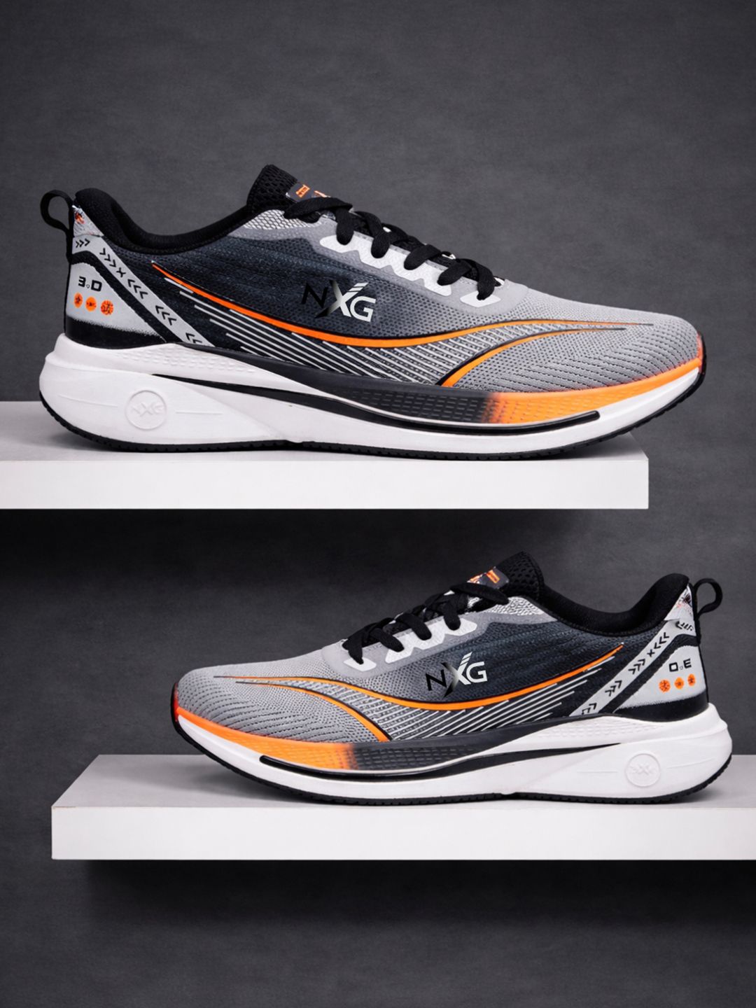 Columbus Men Mesh Running Non-Marking Shoes