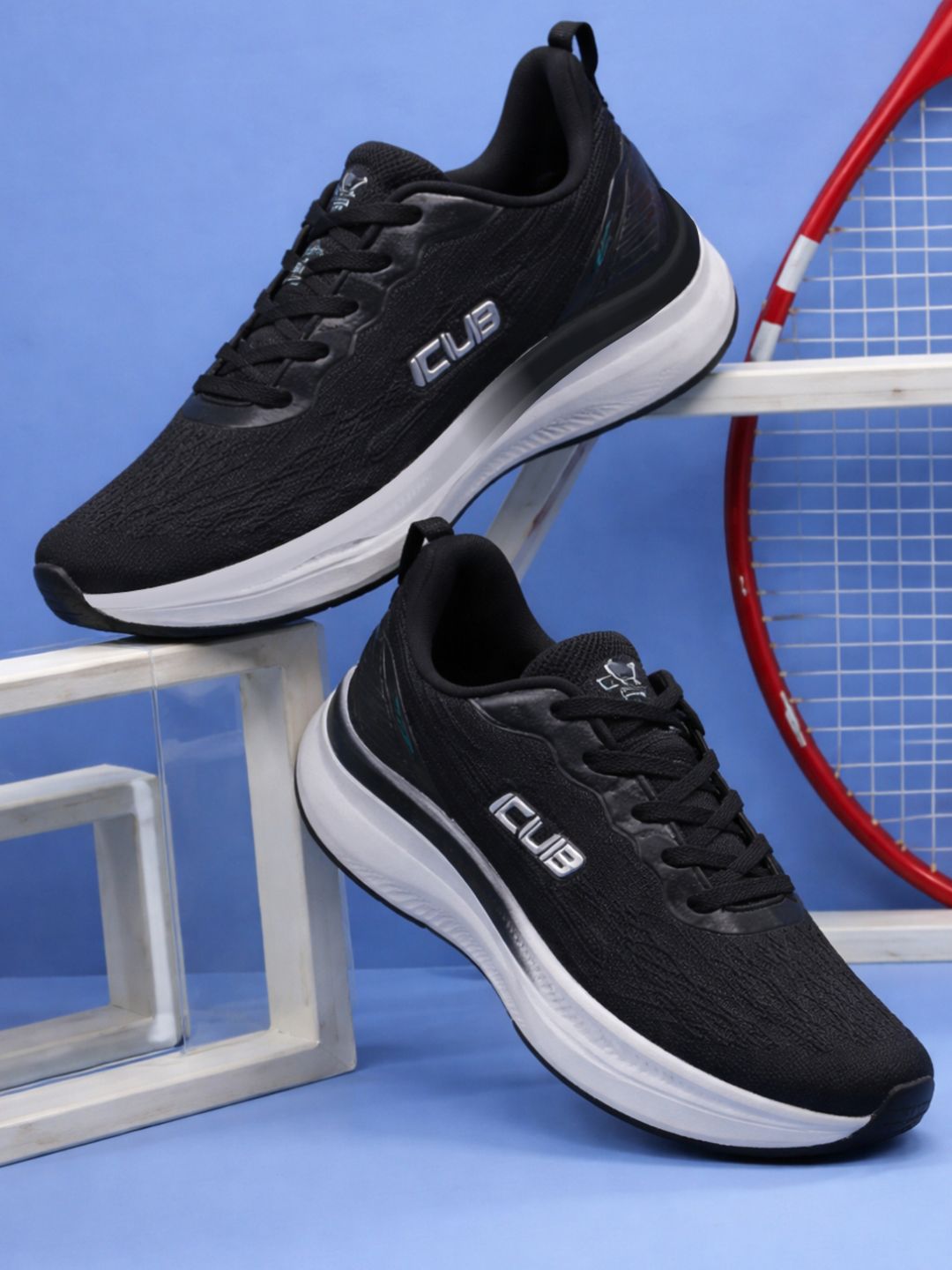 Columbus Men Mesh Running Non-Marking Shoes