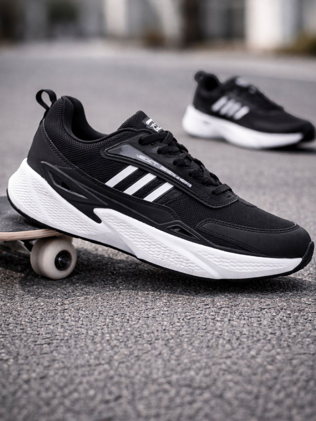 Columbus Men Mesh Running Non-Marking Shoes