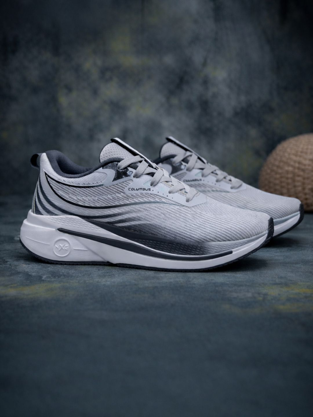 Columbus Men Mesh Running Non-Marking Shoes