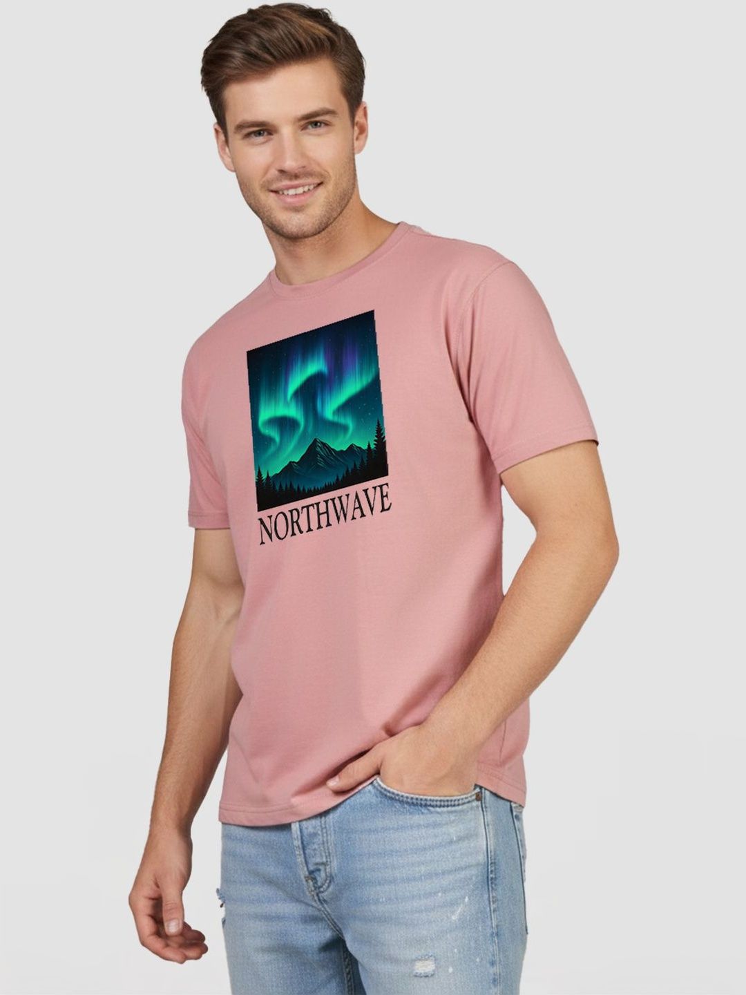 Greylongg Men Printed T-shirt