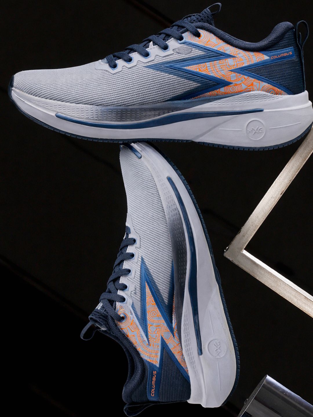 Columbus Men Mesh Running Non-Marking Shoes
