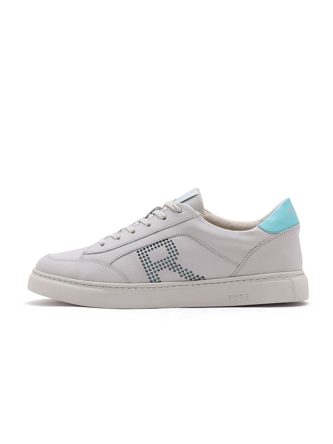 RARE RABBIT Men Colourblocked Leather Sneakers
