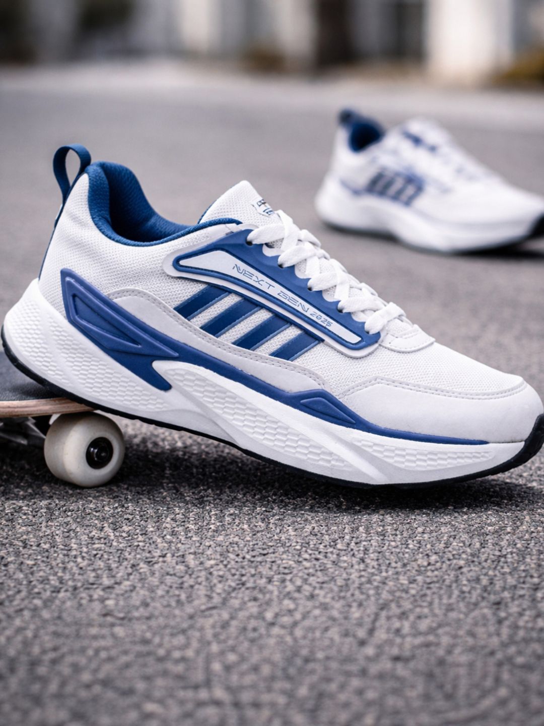 Columbus Men Mesh Running Non-Marking Shoes