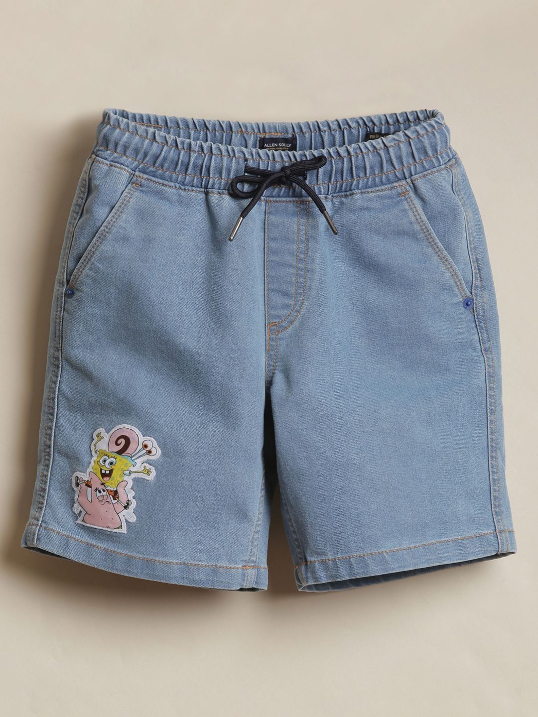 Allen Solly Junior Boys Printed Sponge Bob Shorts deal from myntra Allen Solly Junior Boys Printed Sponge Bob Shorts deal from myntra