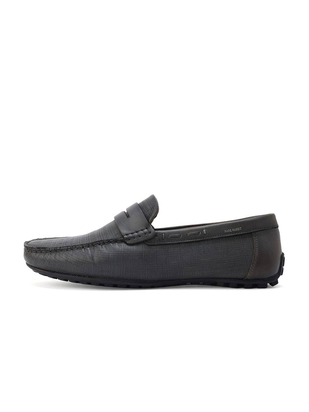 RARE RABBIT Men Saffian Leather Formal Loafers