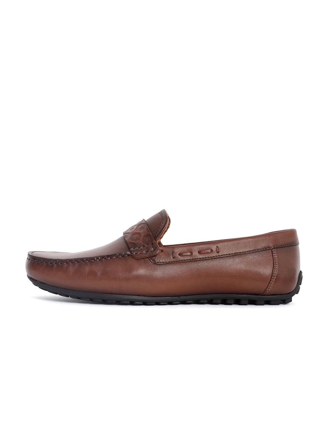 RARE RABBIT Men Bold Leather Formal Loafers