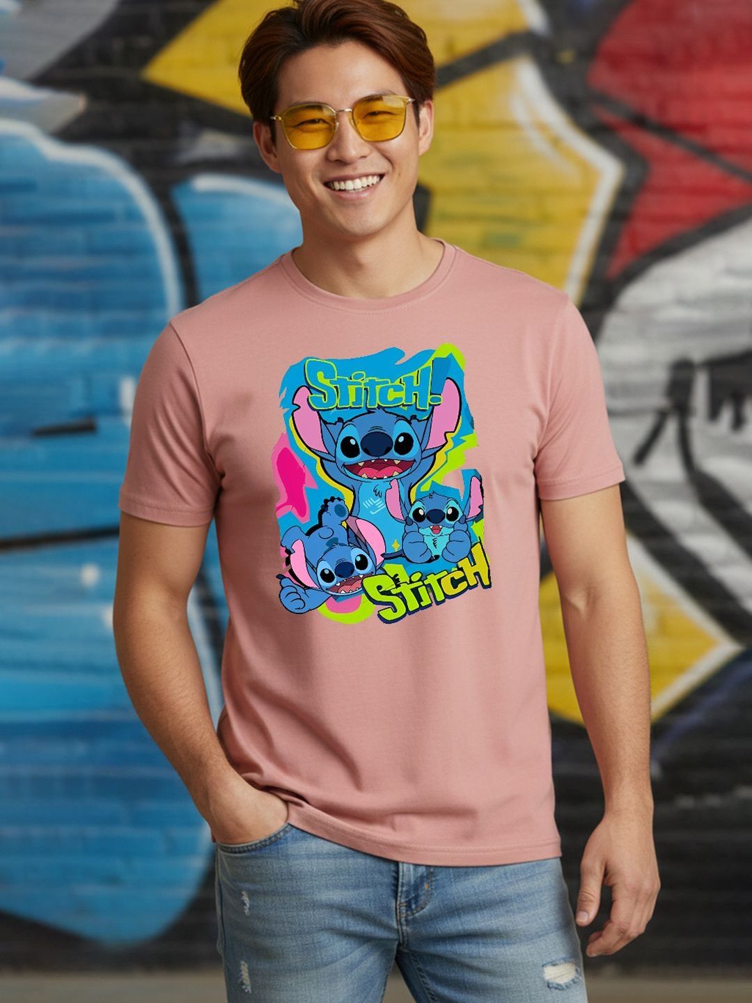 Greylongg Men Printed T-shirt