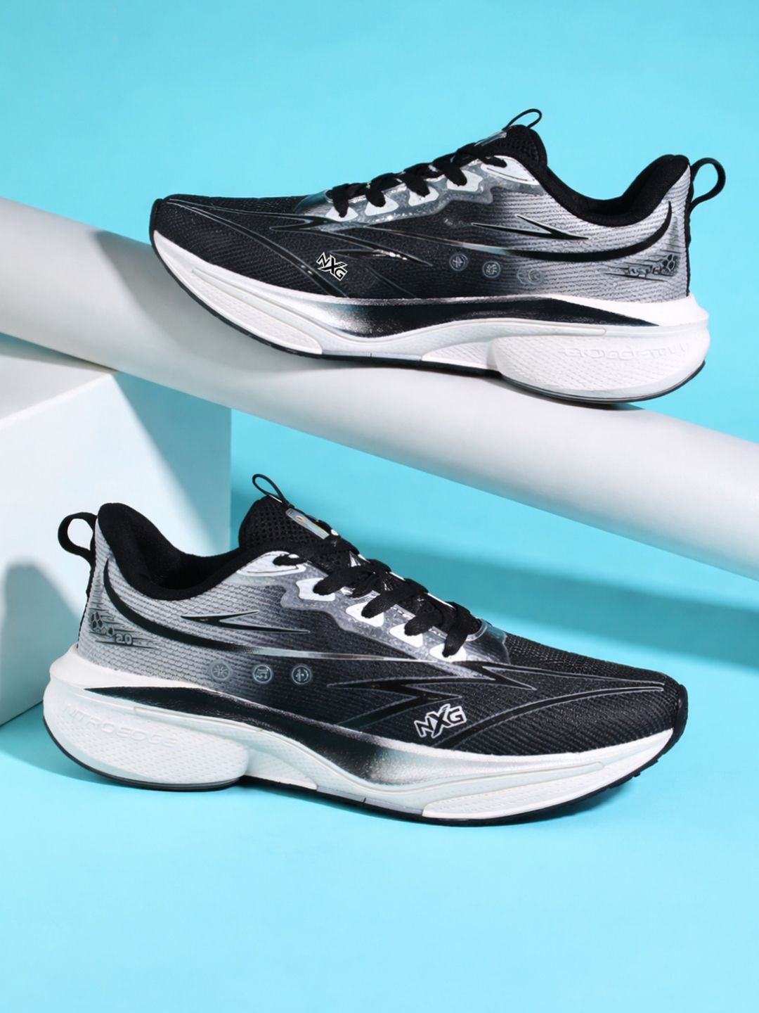 Columbus Men Mesh Running Non-Marking Shoes