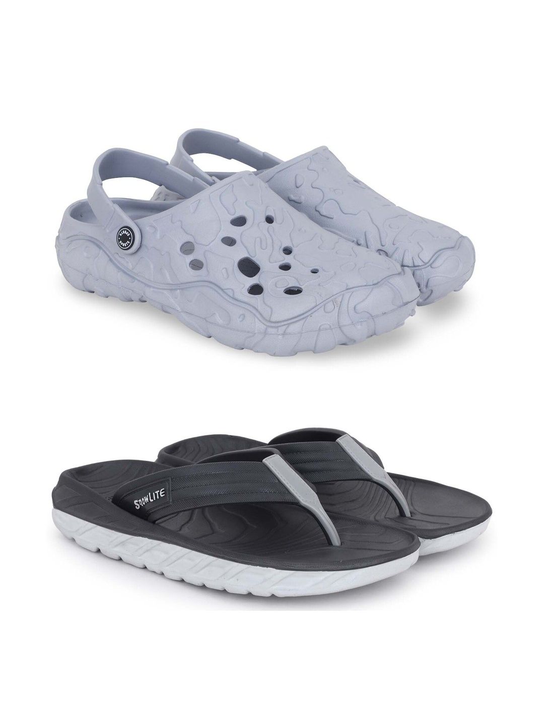 Pampy Angel Men Set Of 2 Thong Flip-Flops