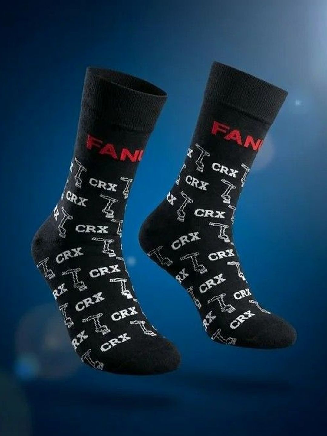 JUMPLINGS Men Cotton Patterned Calf Length Socks