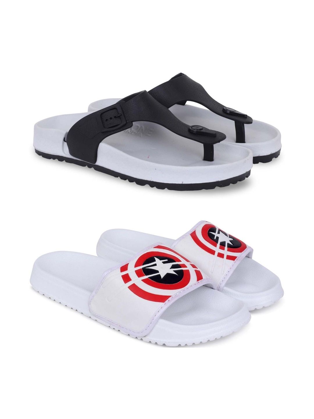 Pampy Angel Men Printed Thong Flip-Flops