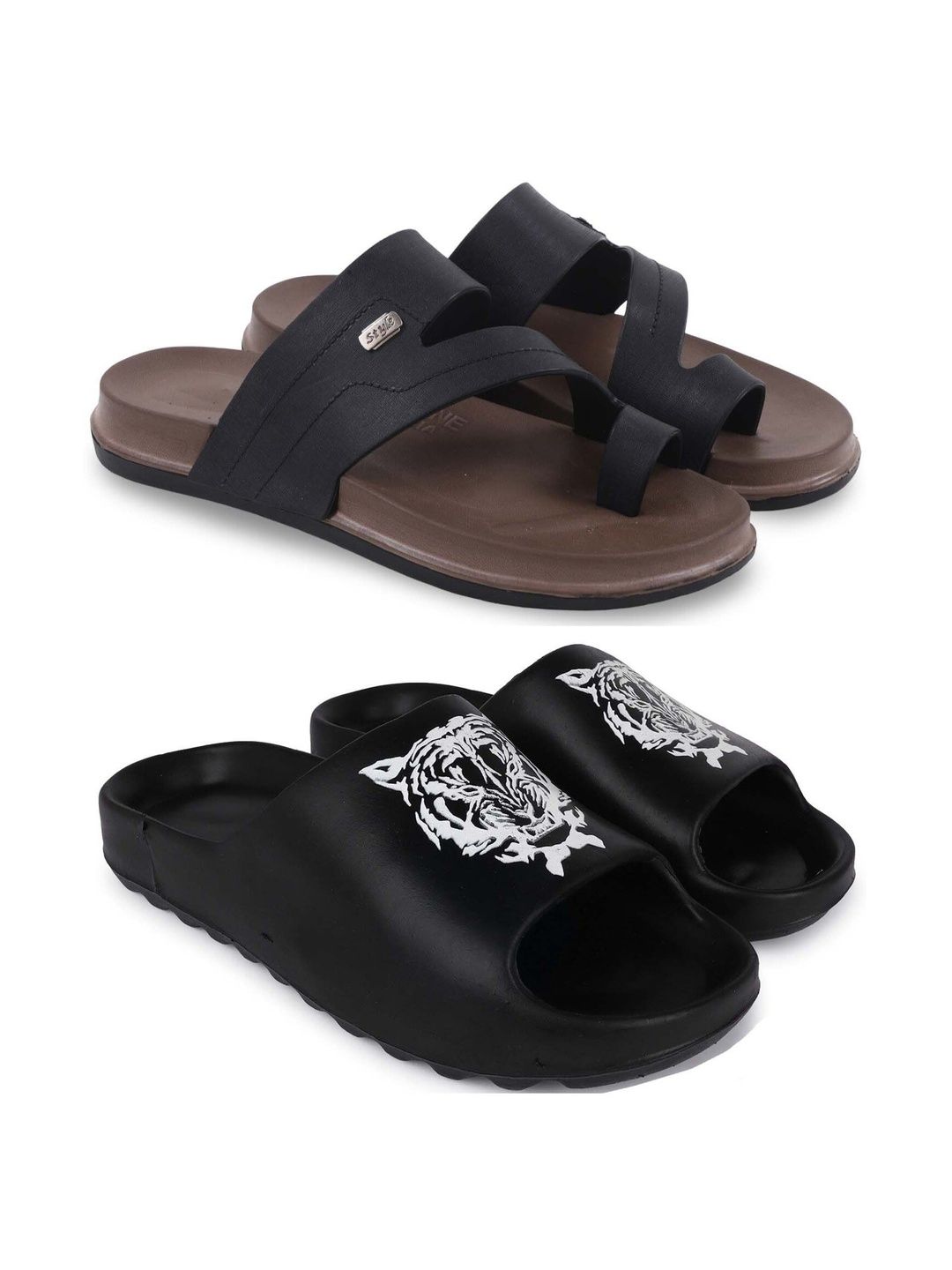 Pampy Angel Men Set Of 2 Printed Slip-On