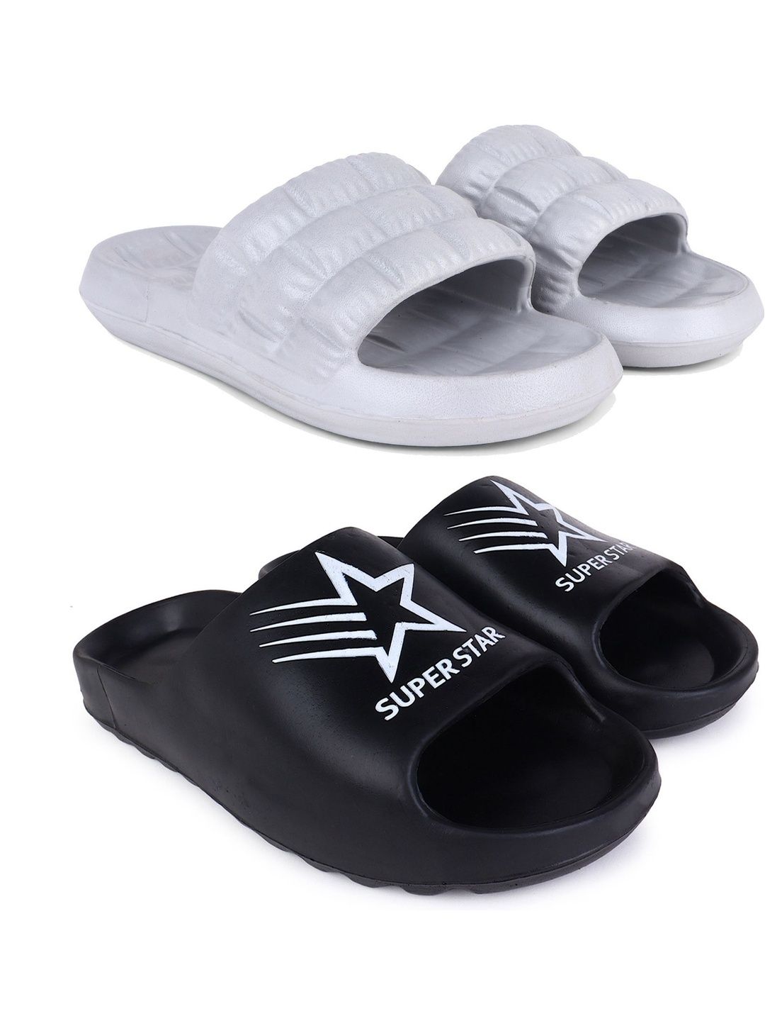 Pampy Angel Men Printed Sliders