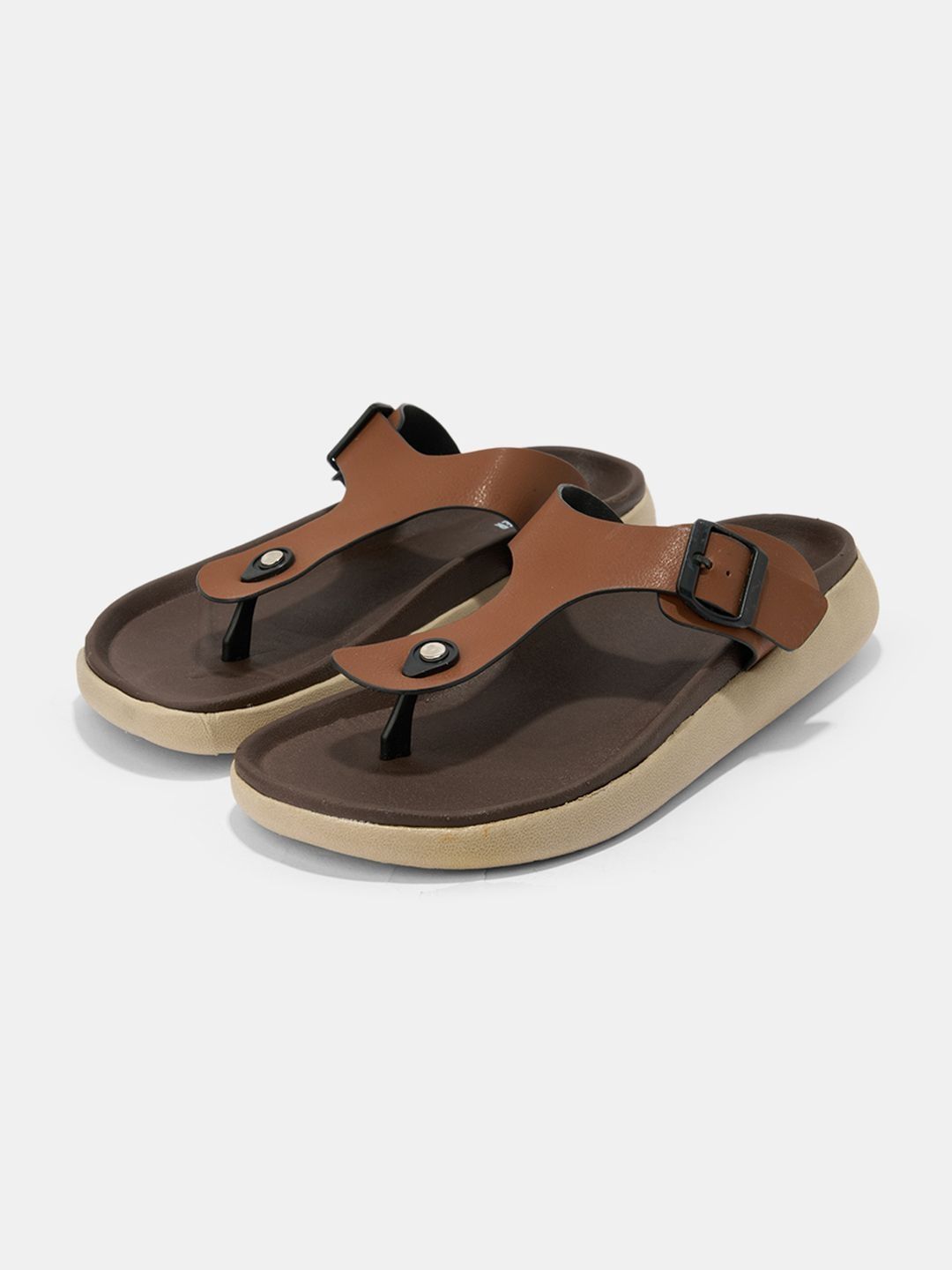 Urban Ranger by pantaloons Men PU Comfort Sandals