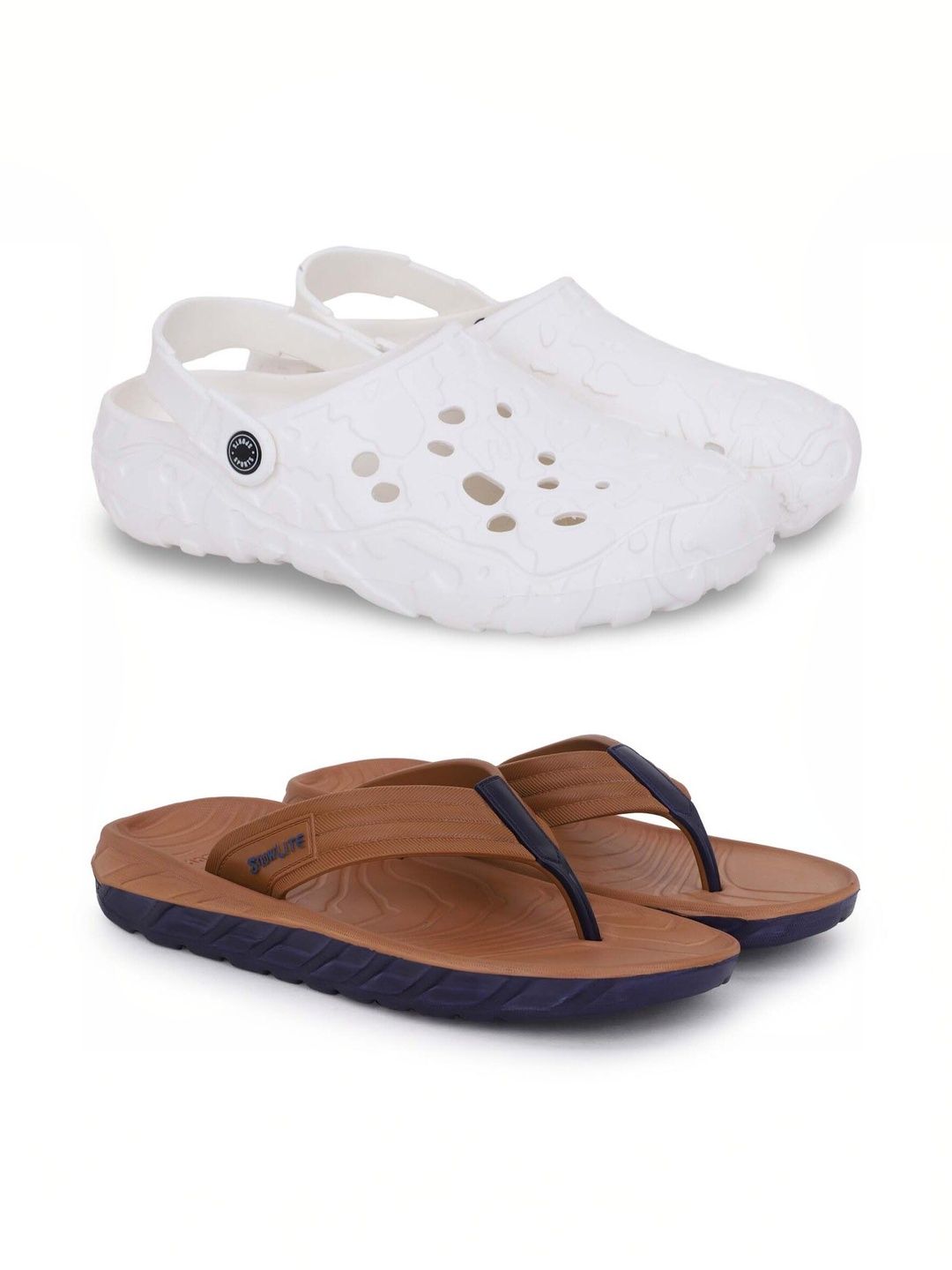 Pampy Angel Men Set Of 2 Thong Flip-Flops