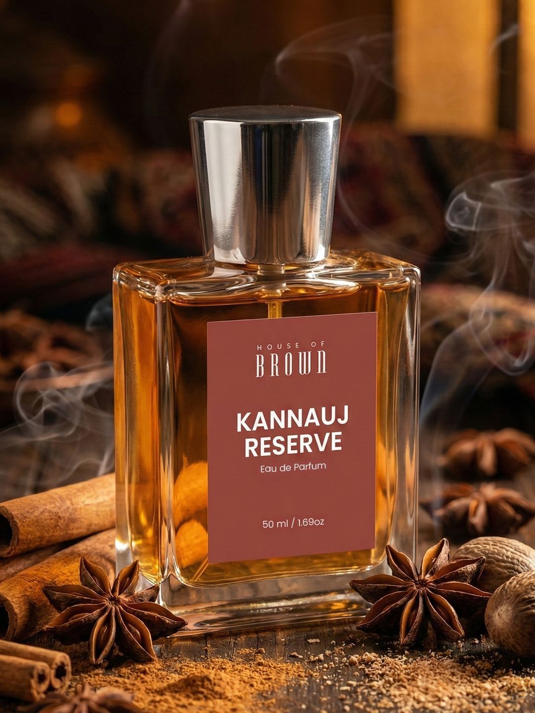 House of Brown Kannauj Reserve Long Lasting Eau De Parfum - 50 ml