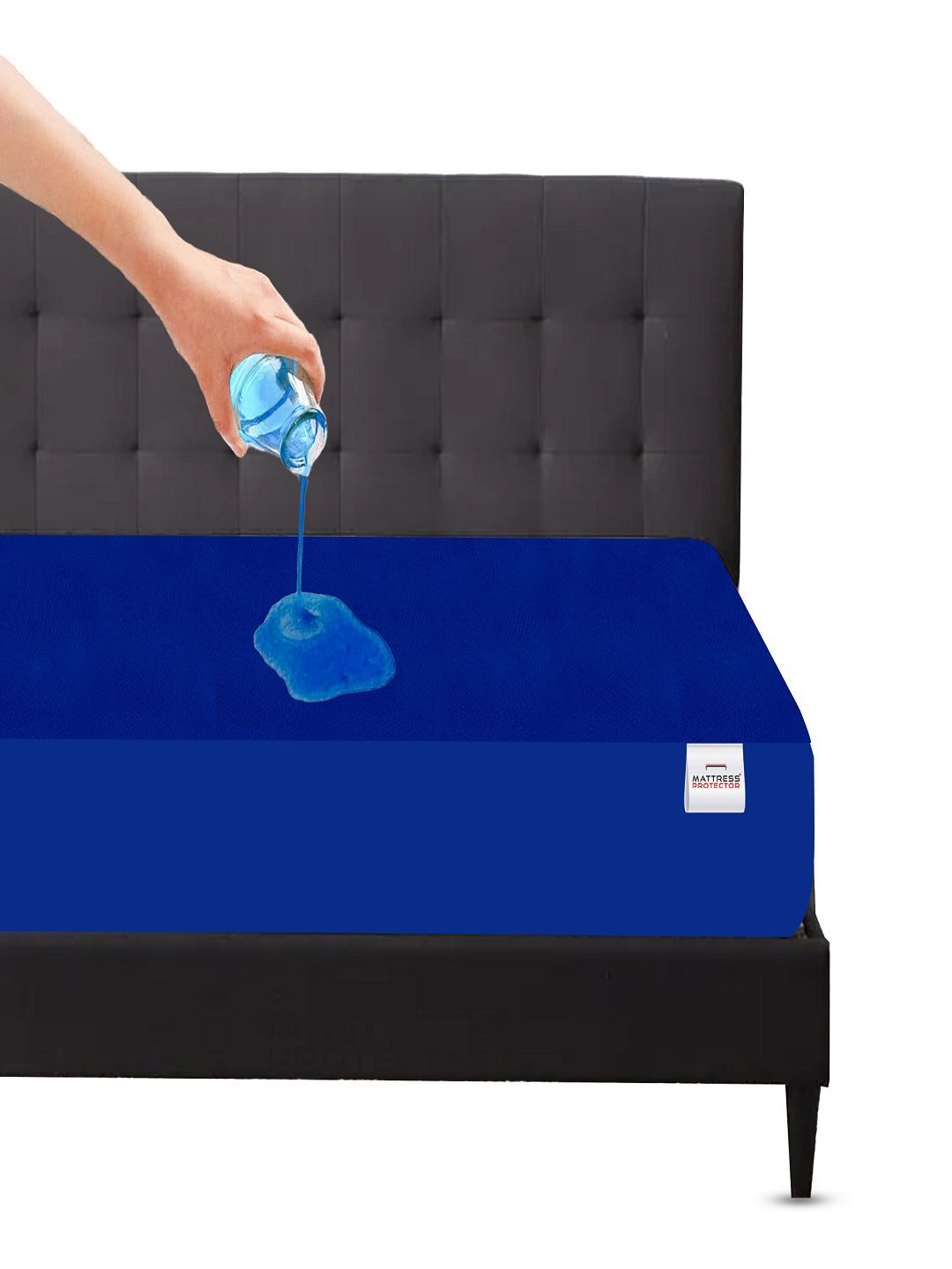 Mattress Protector Mattress Protector Queen Size Waterproof Mattress Protector with Elastic Fit - 78x60 Inch