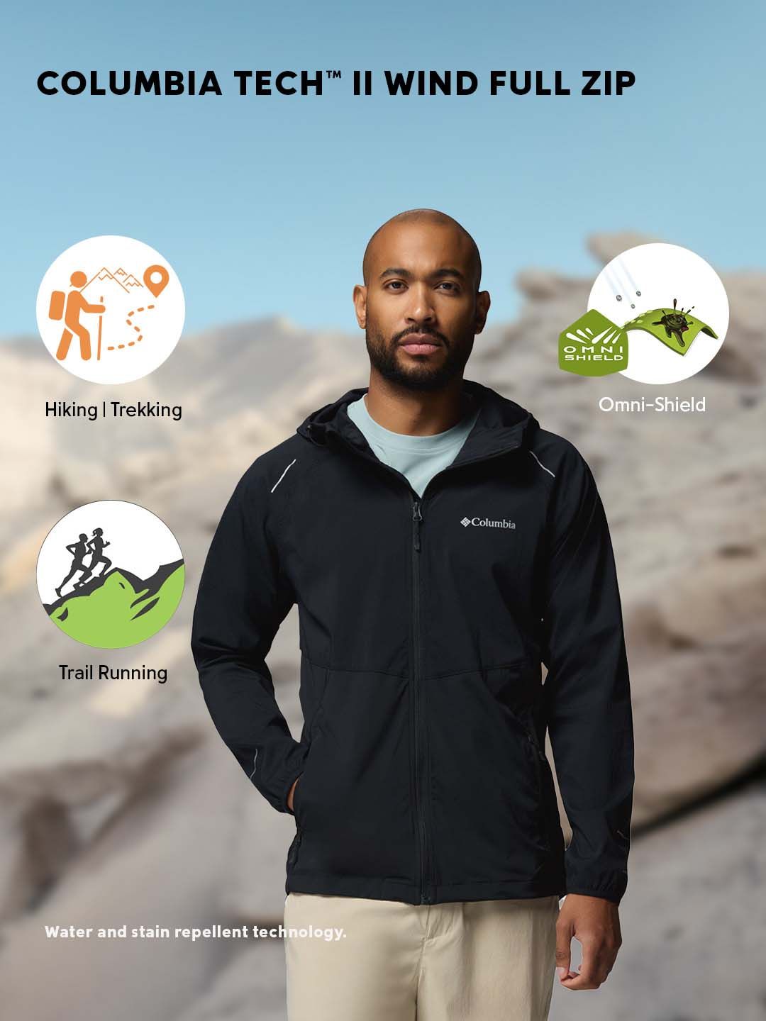 Buy Columbia Tech II Sporty Jacket - Jackets for Men 39063507 | Myntra