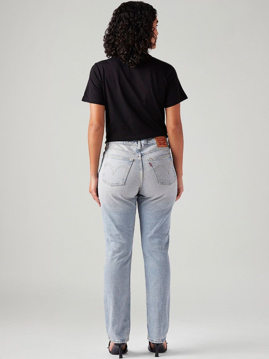 Light-Blue Wedgie Slim Fit Mid Rise Jeans