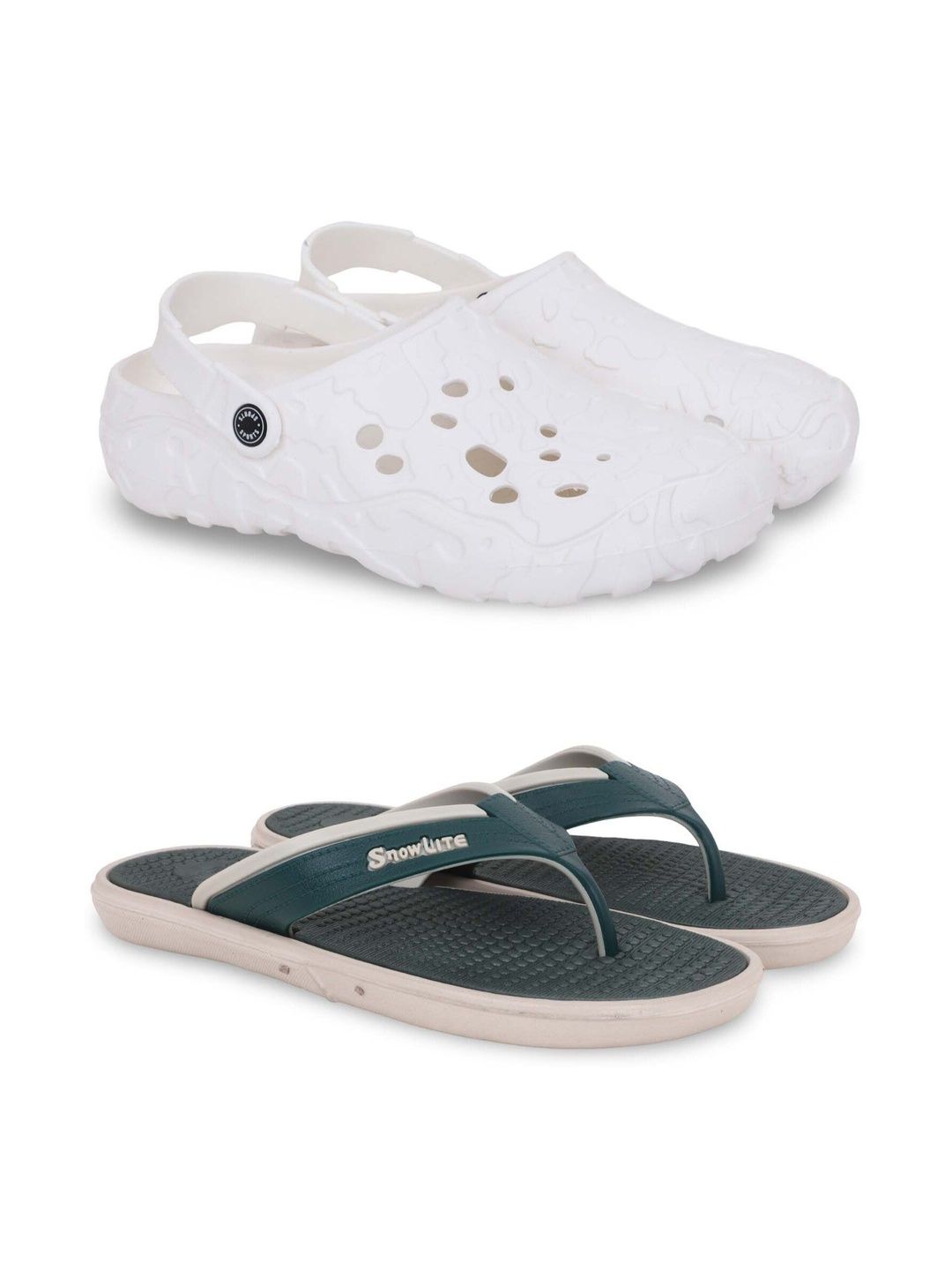 Pampy Angel Men Set Of 2 Thong Flip-Flops