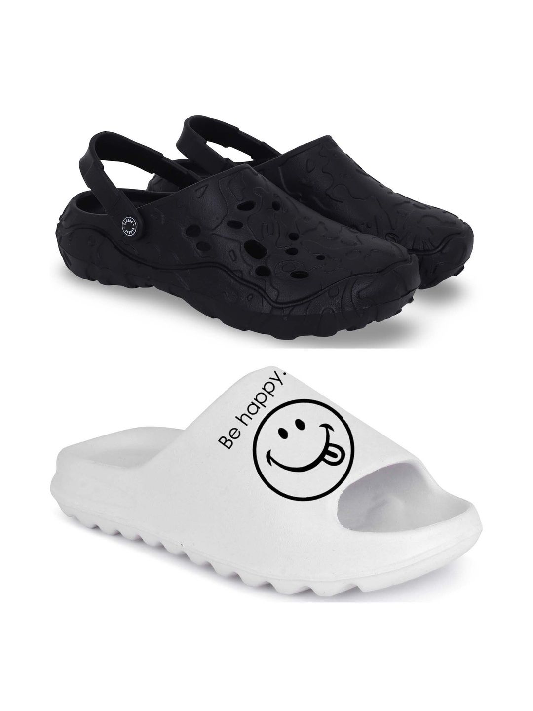Pampy Angel Men Set Of 2 Printed Slip-On