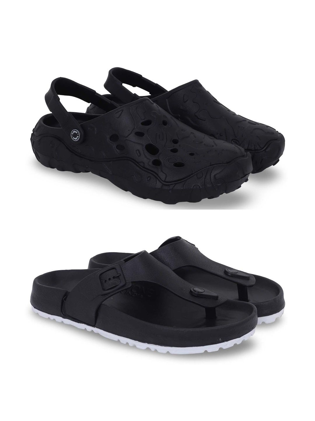 Pampy Angel Men Set Of 2 Thong Flip-Flops