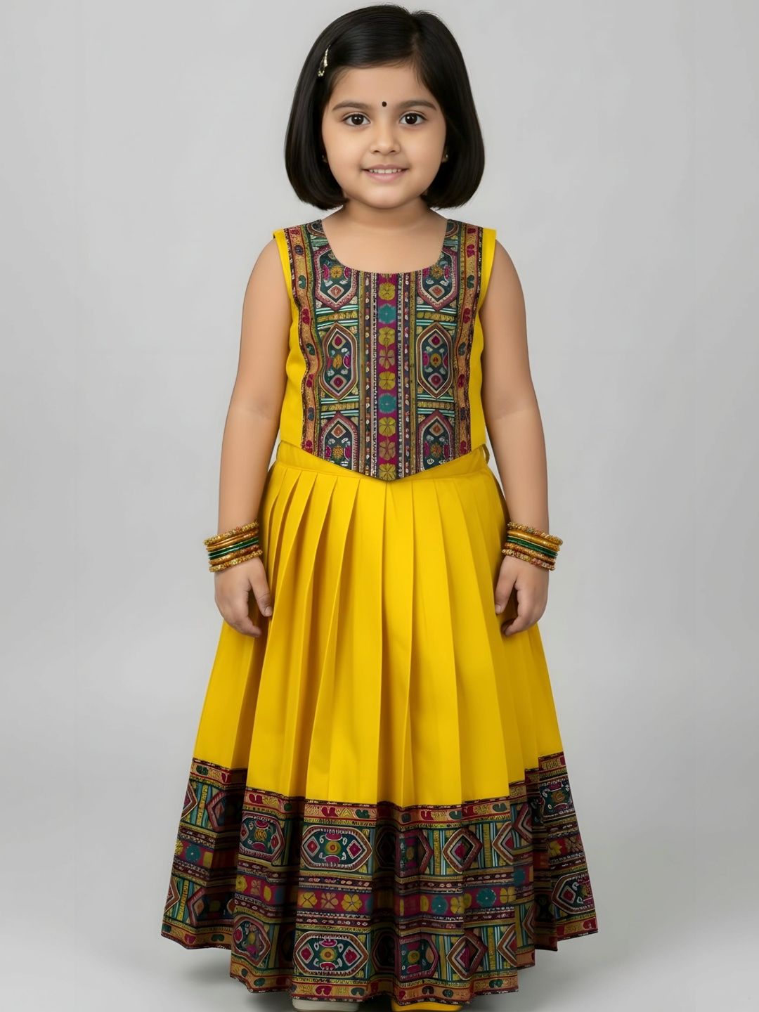 FELIZ THE DESIGNER STUDIO Girls Embellished Ready to Wear Lehenga &