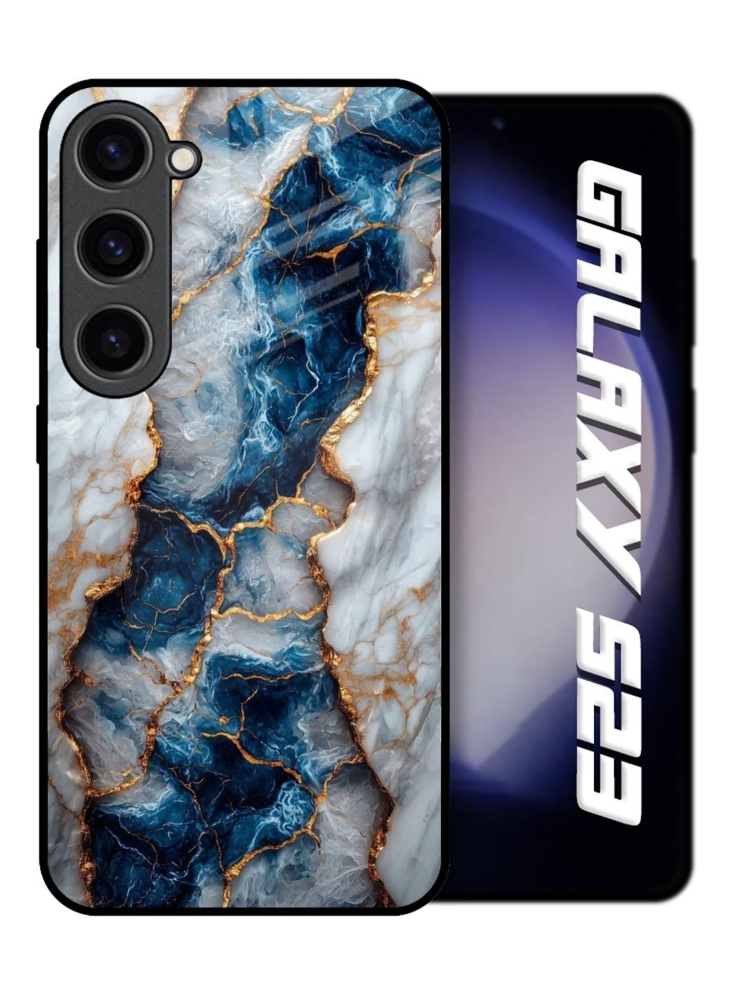 QRIOH Abstract Printed Samsung Galaxy S23 Back Case Mobile Accessories