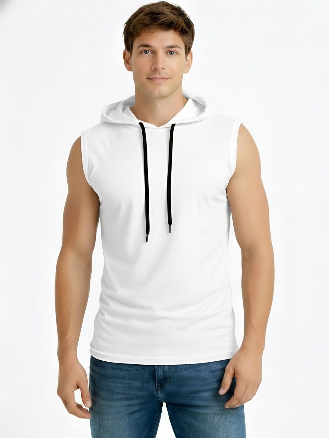 SLOWLORIS Men Hooded T-shirt