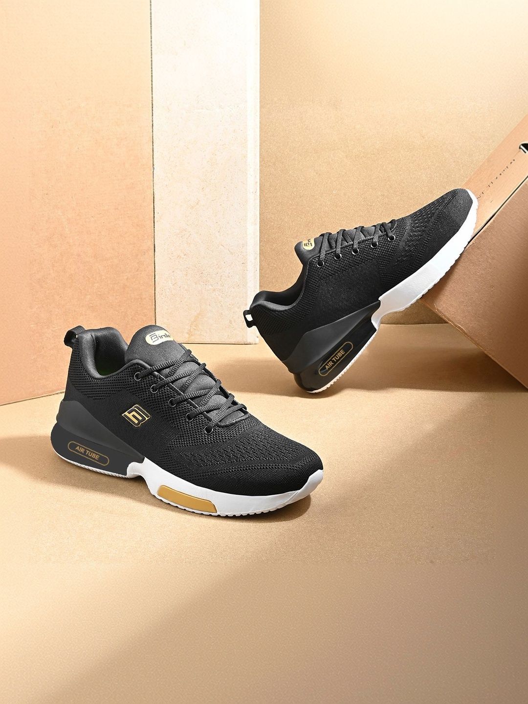 BIRDE Men Mesh Running Non-Marking Shoes