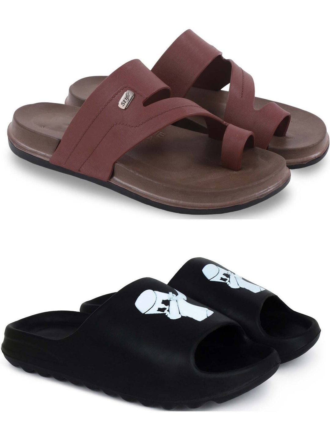 Pampy Angel Men Printed Slip-On