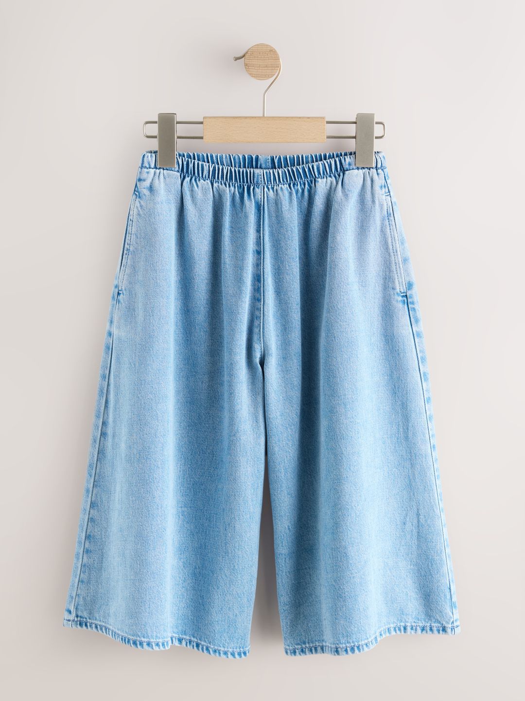 NEXT Girls Flared Mid-Rise Light Fade Jeans
