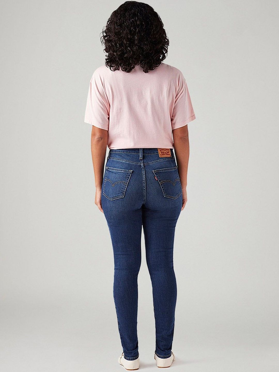 721 Dark-Blue Skinny Fit High Rise Jeans