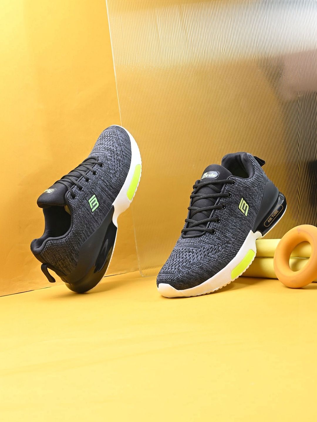 BIRDE Men Mesh Running Non-Marking Shoes